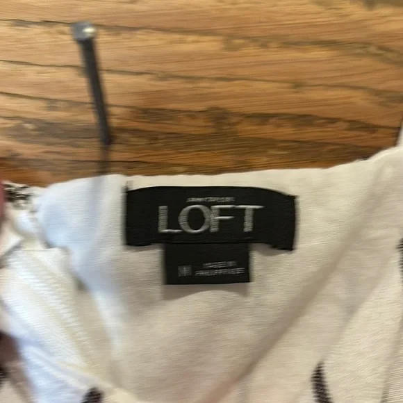 Ann Taylor Linen White Striped Linen Jumpsuit adorable!! - Picture 2 of 8